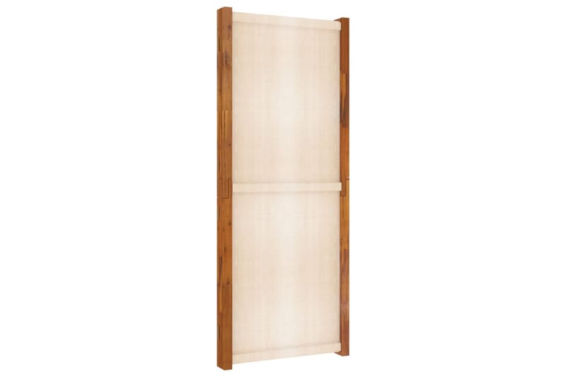 Romdeler 4 paneler kremhvit 280x180 cm - Krem - Innredning - Romdelere - Skjermvegg