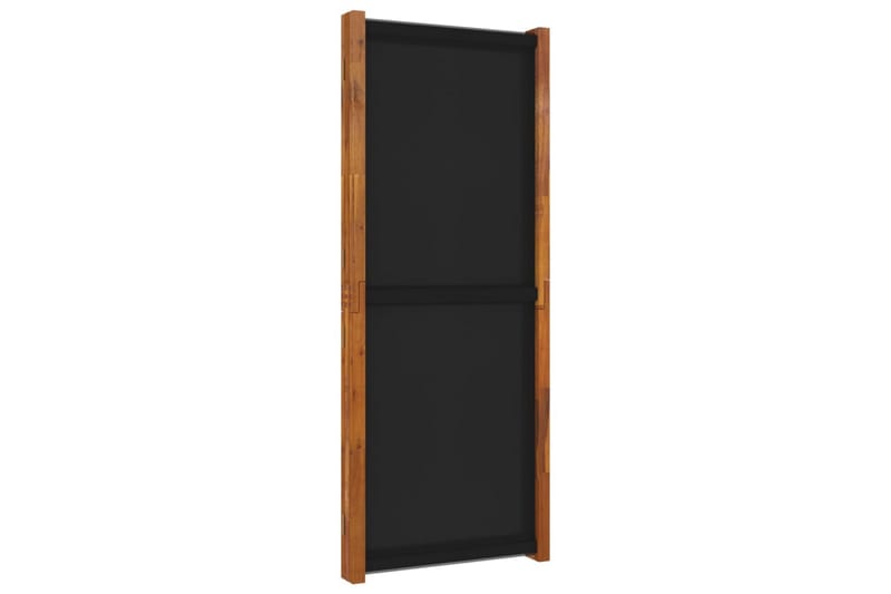 Romdeler 4 paneler svart 280x180 cm - Svart - Innredning - Romdelere - Skjermvegg