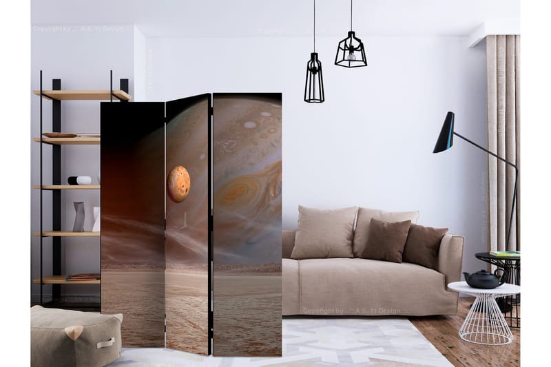 Romdeler A Small and a Big Planet - Artgeist sp. z o. o. - Innredning - Romdelere - Bretteskjerm