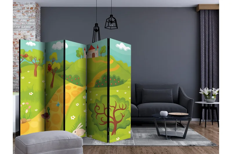 Romdeler - A path to a magical castle II 225x172 - Artgeist sp. z o. o. - Innredning - Romdelere - Bretteskjerm