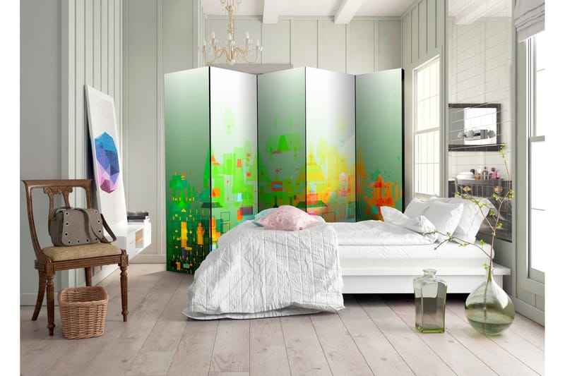 Romdeler Abstract City 225x172 - Artgeist sp. z o. o. - Innredning - Romdelere - Bretteskjerm