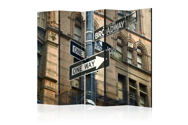 Romdeler - All roads lead to Broadway II 225x172, Artgeist sp. z o. o.