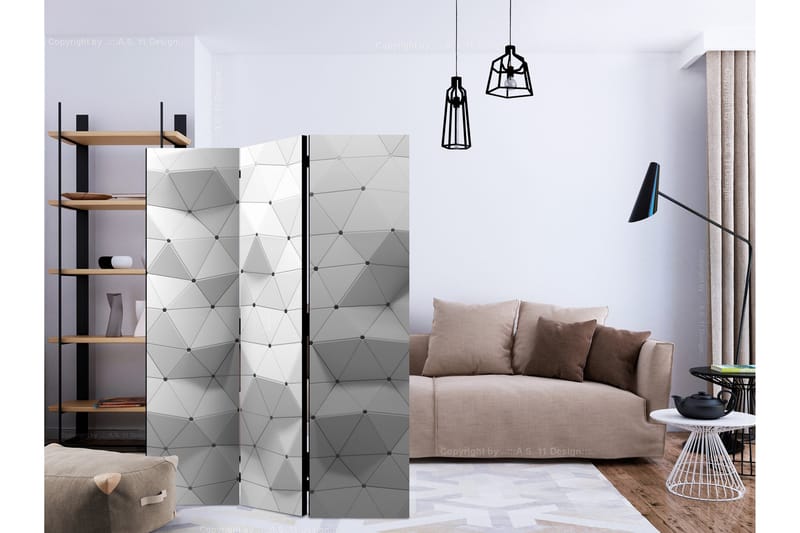 Romdeler - Amazing Symmetry 135x172 - Artgeist sp. z o. o. - Innredning - Romdelere - Bretteskjerm