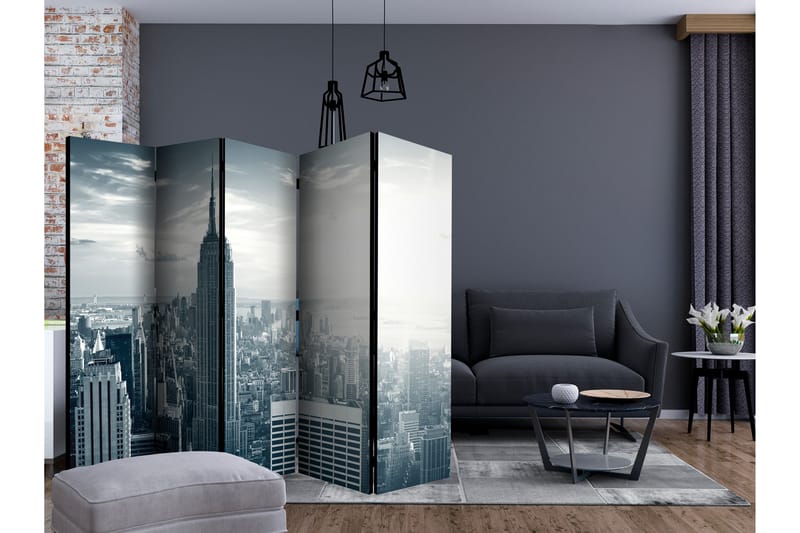 Romdeler - Amazing view to New York 225x172 - Artgeist sp. z o. o. - Innredning - Romdelere - Bretteskjerm