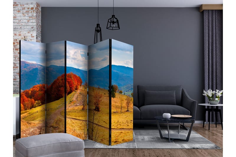 Romdeler - Autumn landscape in the Carpathian 225x172 - Artgeist sp. z o. o. - Innredning - Romdelere - Bretteskjerm