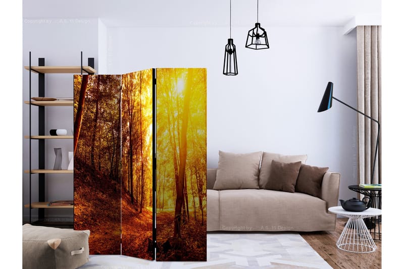Romdeler - Autumn Walk 135x172 - Artgeist sp. z o. o. - Innredning - Romdelere - Bretteskjerm