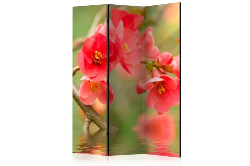 Romdeler - Azalea reflected in the water 135x172, Artgeist sp. z o. o.