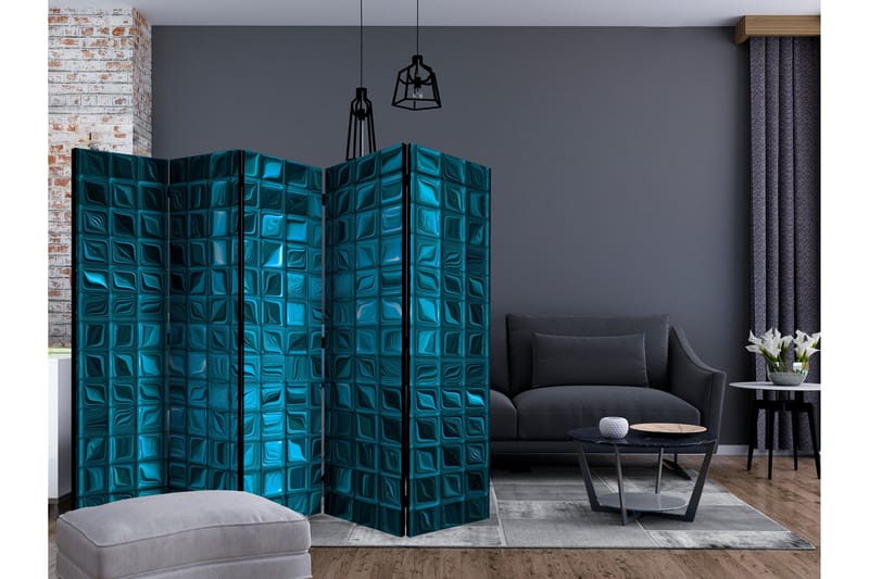 Romdeler - Azure Mosaic II 225x172 - Artgeist sp. z o. o. - Innredning - Romdelere - Bretteskjerm