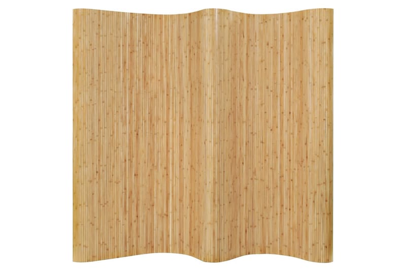 Romdeler bambus 250x165 cm naturell - Bretteskjerm - Romdelere
