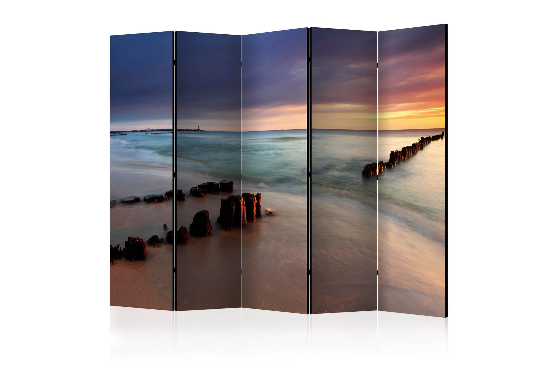 Romdeler - beach sunrise II 225x172 - Artgeist sp. z o. o.