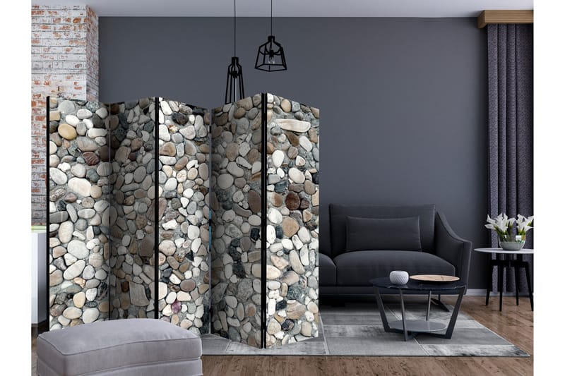 Romdeler - Beach Pebbles II 225x172 - Artgeist sp. z o. o. - Innredning - Romdelere - Bretteskjerm