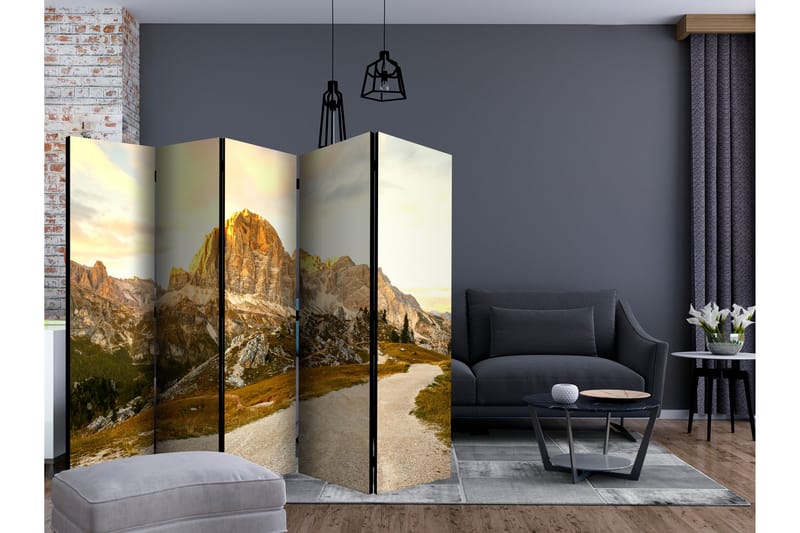 Romdeler - Beautiful Dolomites II 225x172 - Artgeist sp. z o. o. - Innredning - Romdelere - Bretteskjerm