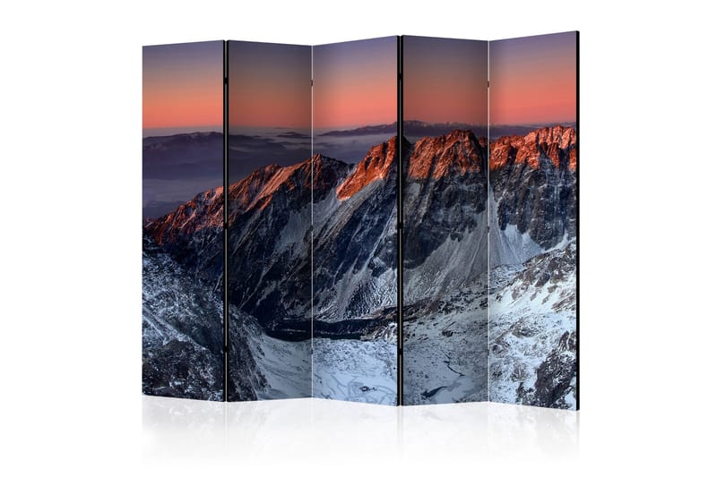 Romdeler - Beautiful sunrise in the Rocky Mountains 225 - Artgeist sp. z o. o. - Innredning - Romdelere - Bretteskjerm