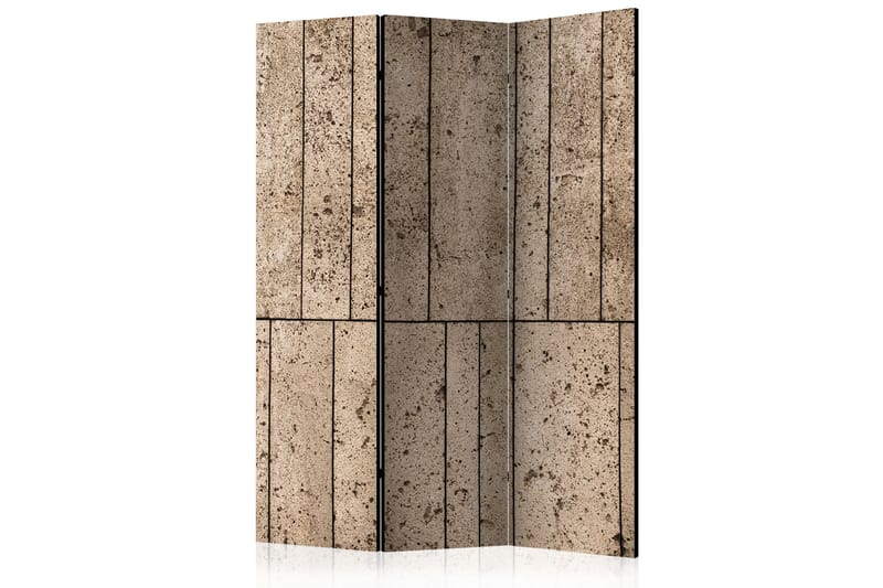 Romdeler - Beige Wall 135x172 - Artgeist sp. z o. o. - Bretteskjerm - Romdelere