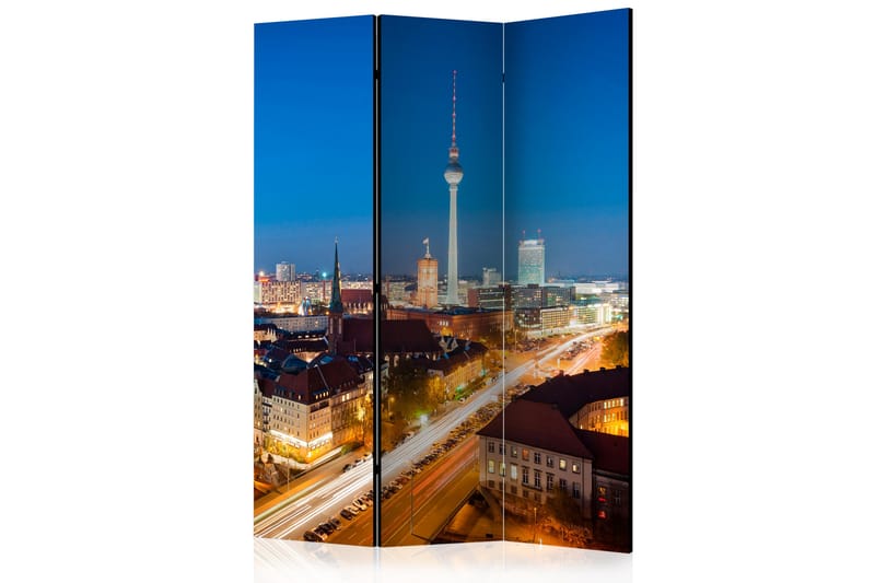 Romdeler - Berlin by night 135x172 - Artgeist sp. z o. o. - Innredning - Romdelere - Bretteskjerm