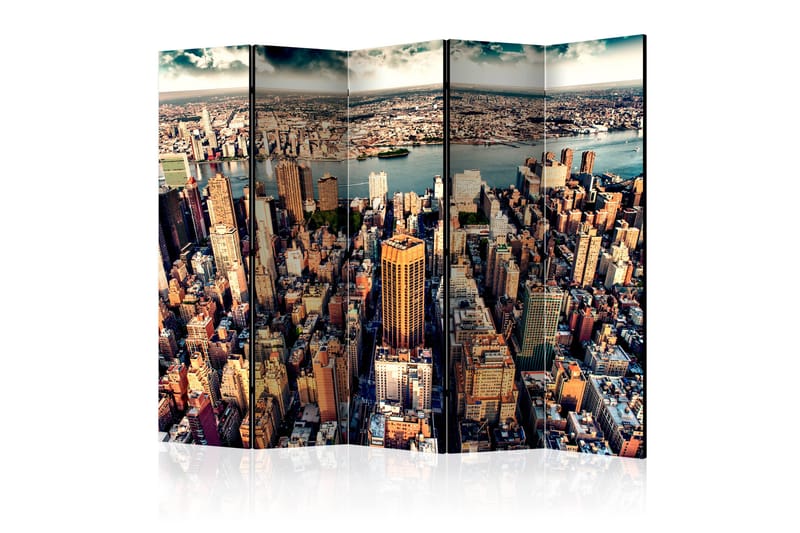 Romdeler - Bird's Eye View of New York II 225x172 - Artgeist sp. z o. o. - Innredning - Romdelere - Bretteskjerm