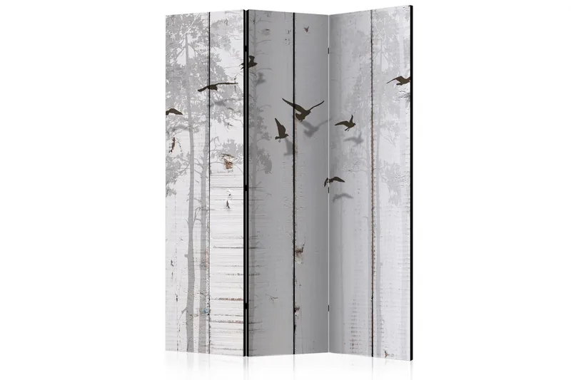 Romdeler - Birds on Boards 135x172, Artgeist sp. z o. o.