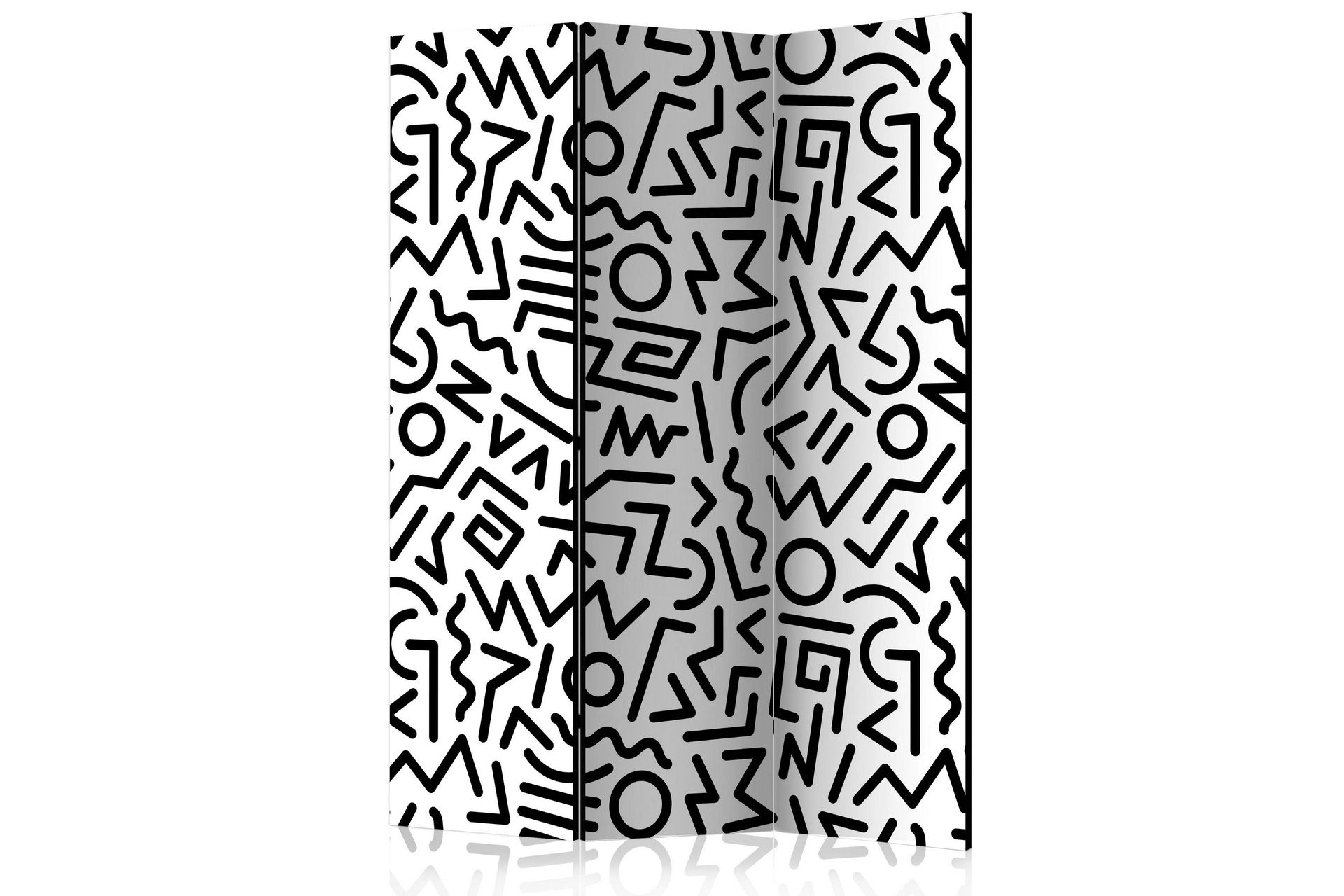 Romdeler Black and White Maze - Artgeist sp. z o. o.
