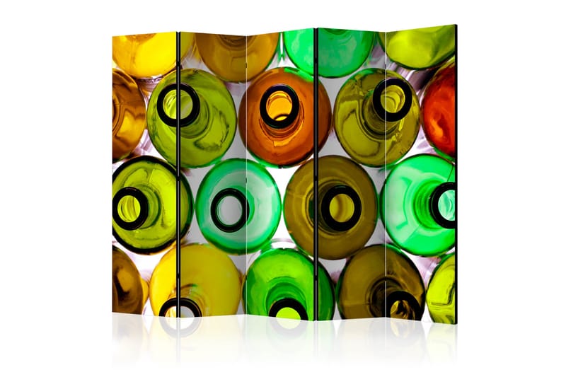 Romdeler Bottles Background II - Artgeist sp. z o. o. - Innredning - Romdelere - Bretteskjerm