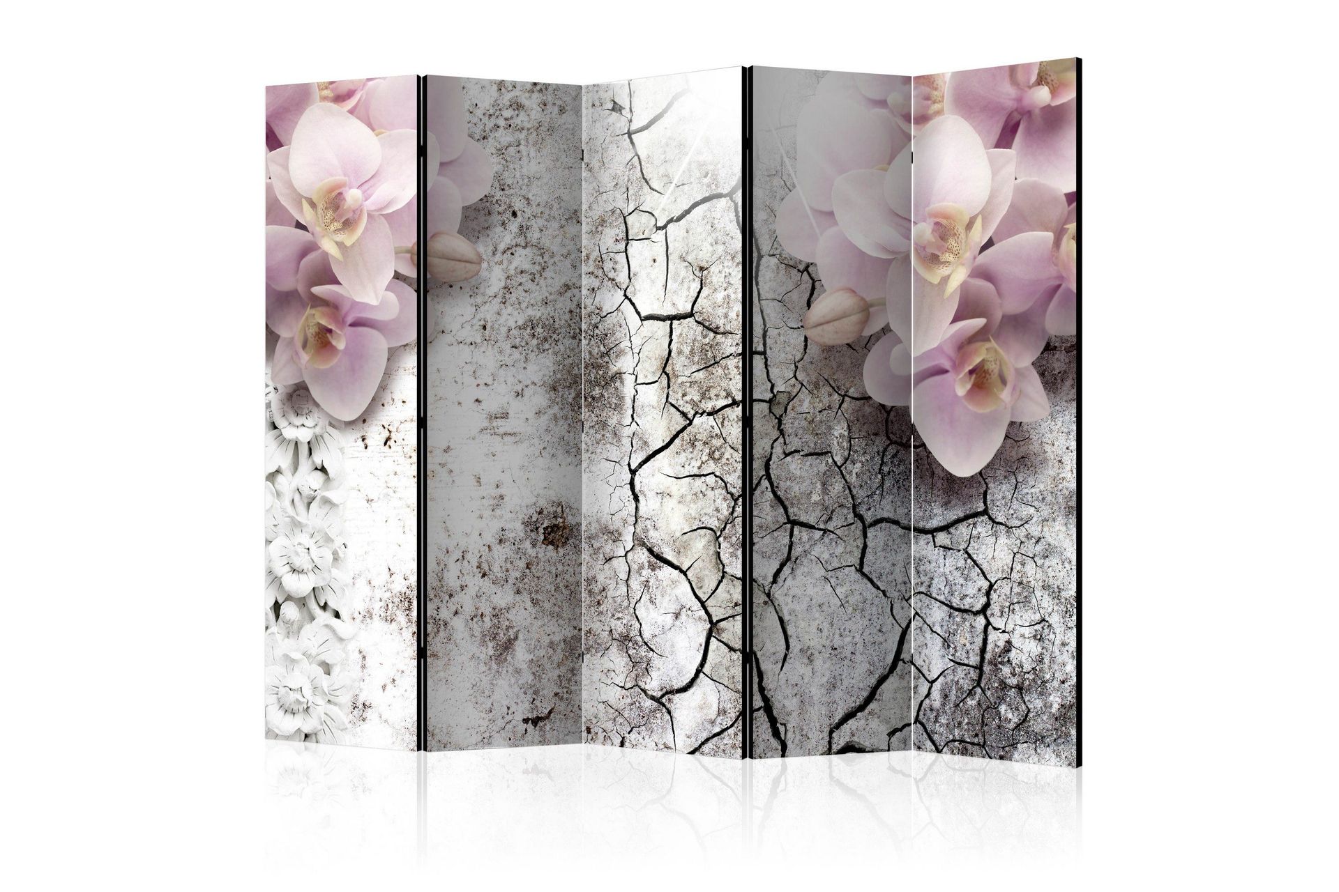 Romdeler - Bright red orchids II 225x172 - Artgeist sp. z o. o.