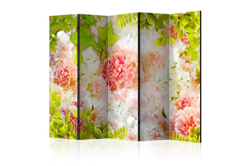 Romdeler - Bright peonies II 225x172 - Artgeist sp. z o. o. - Innredning - Romdelere - Bretteskjerm