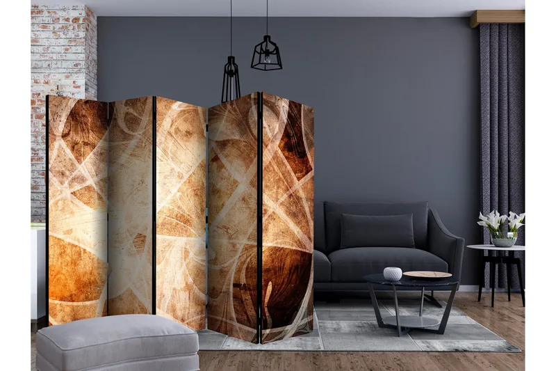Romdeler Brown Texture II - Artgeist sp. z o. o. - Innredning - Romdelere - Bretteskjerm