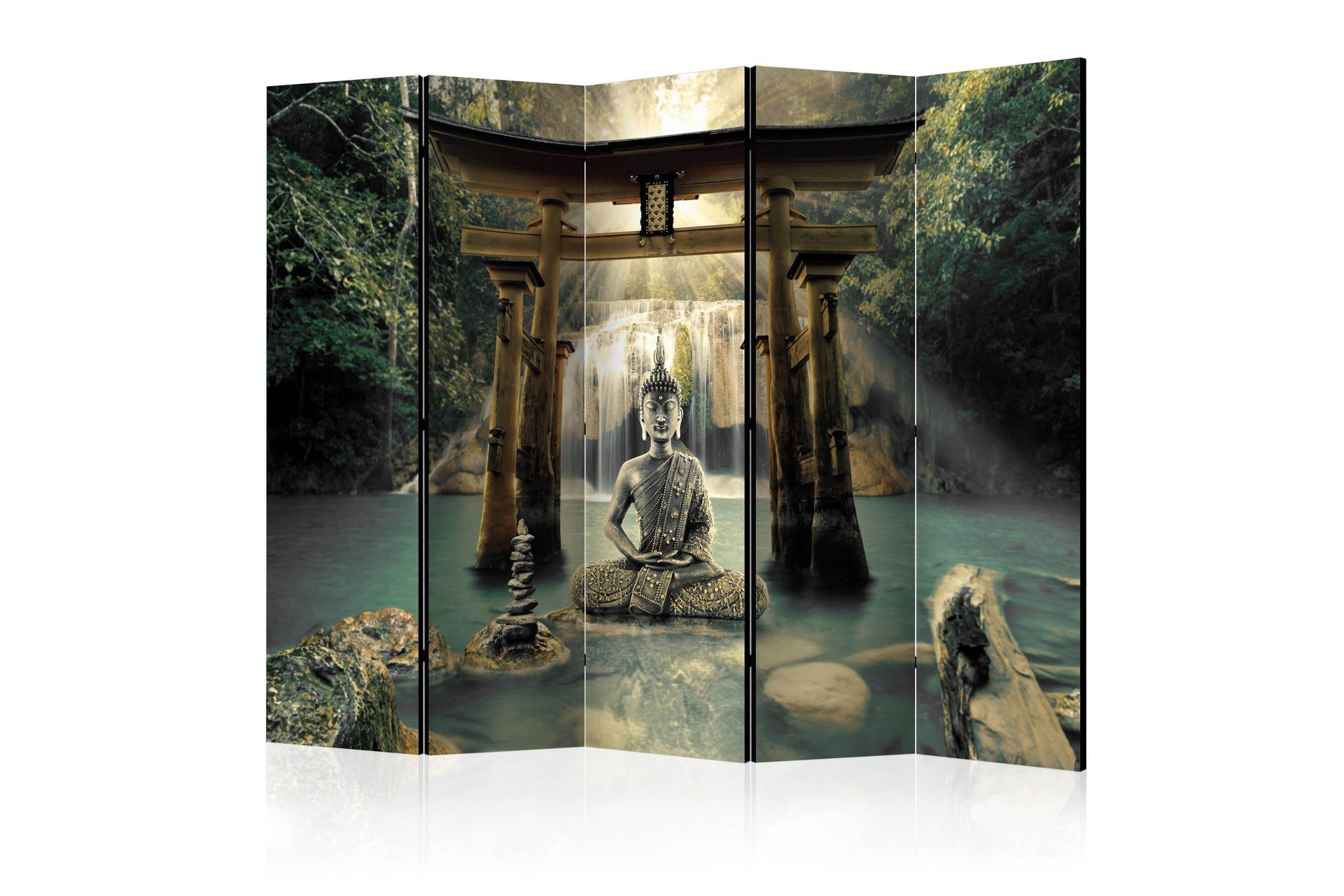 Romdeler - Buddha Smile II 225x172 - Artgeist sp. z o. o.
