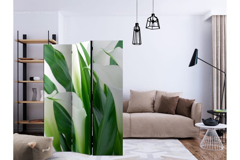 Romdeler Bunch of Flowers - Callas - Artgeist sp. z o. o. - Innredning - Romdelere - Bretteskjerm