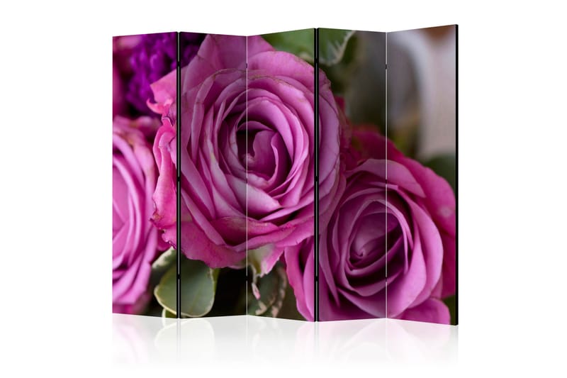 Romdeler - Bunch of lila flowers II 225x172 - Artgeist sp. z o. o. - Innredning - Romdelere - Bretteskjerm