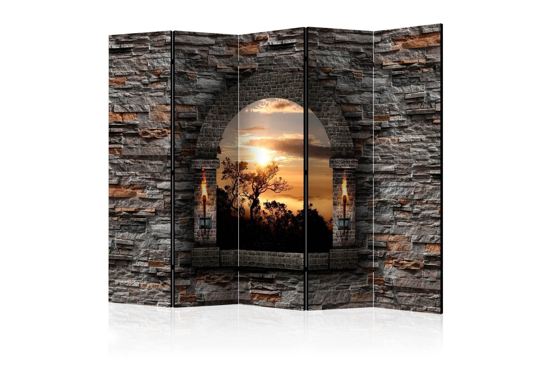 Romdeler - Castle Window II 225x172 - Artgeist sp. z o. o.