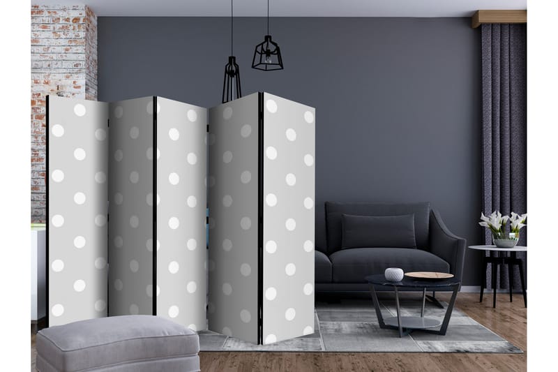 Romdeler Cheerful Polka Dots II - Artgeist sp. z o. o. - Innredning - Romdelere - Bretteskjerm