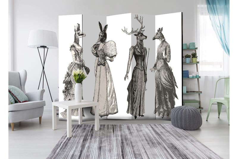 Romdeler Chic Zoo 225x172 - Artgeist sp. z o. o. - Innredning - Romdelere - Bretteskjerm