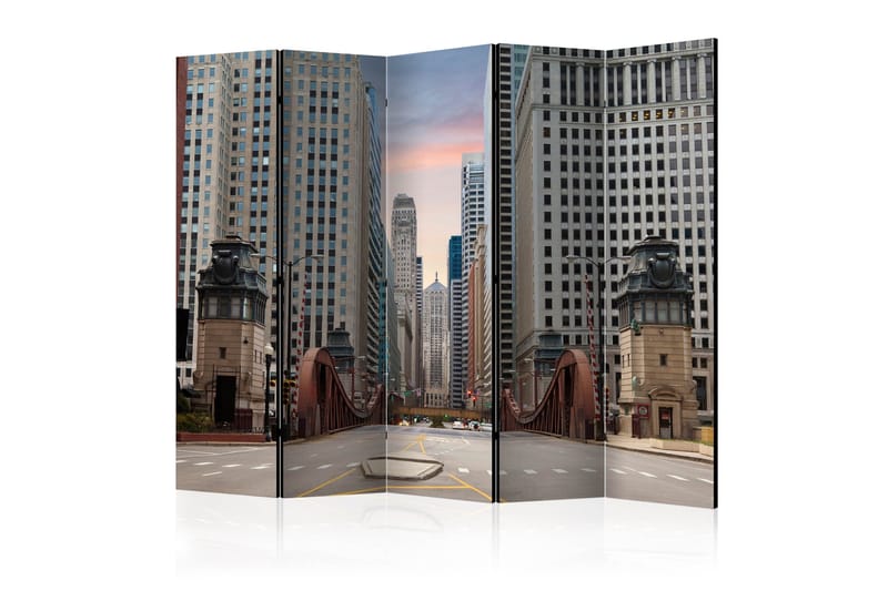 Romdeler - Chicago street II 225x172 - Artgeist sp. z o. o. - Innredning - Romdelere - Bretteskjerm