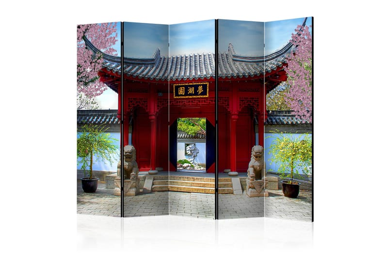 Romdeler - Chinese botanical garden of Montreal 225x172 - Artgeist sp. z o. o. - Innredning - Romdelere - Bretteskjerm