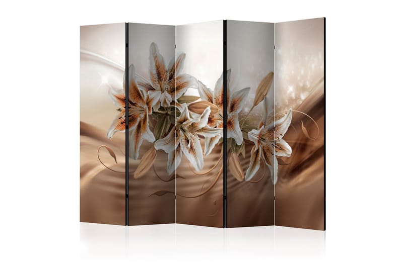 Romdeler - Chocolate Lilies II 225x172 - Artgeist sp. z o. o. - Innredning - Romdelere - Bretteskjerm
