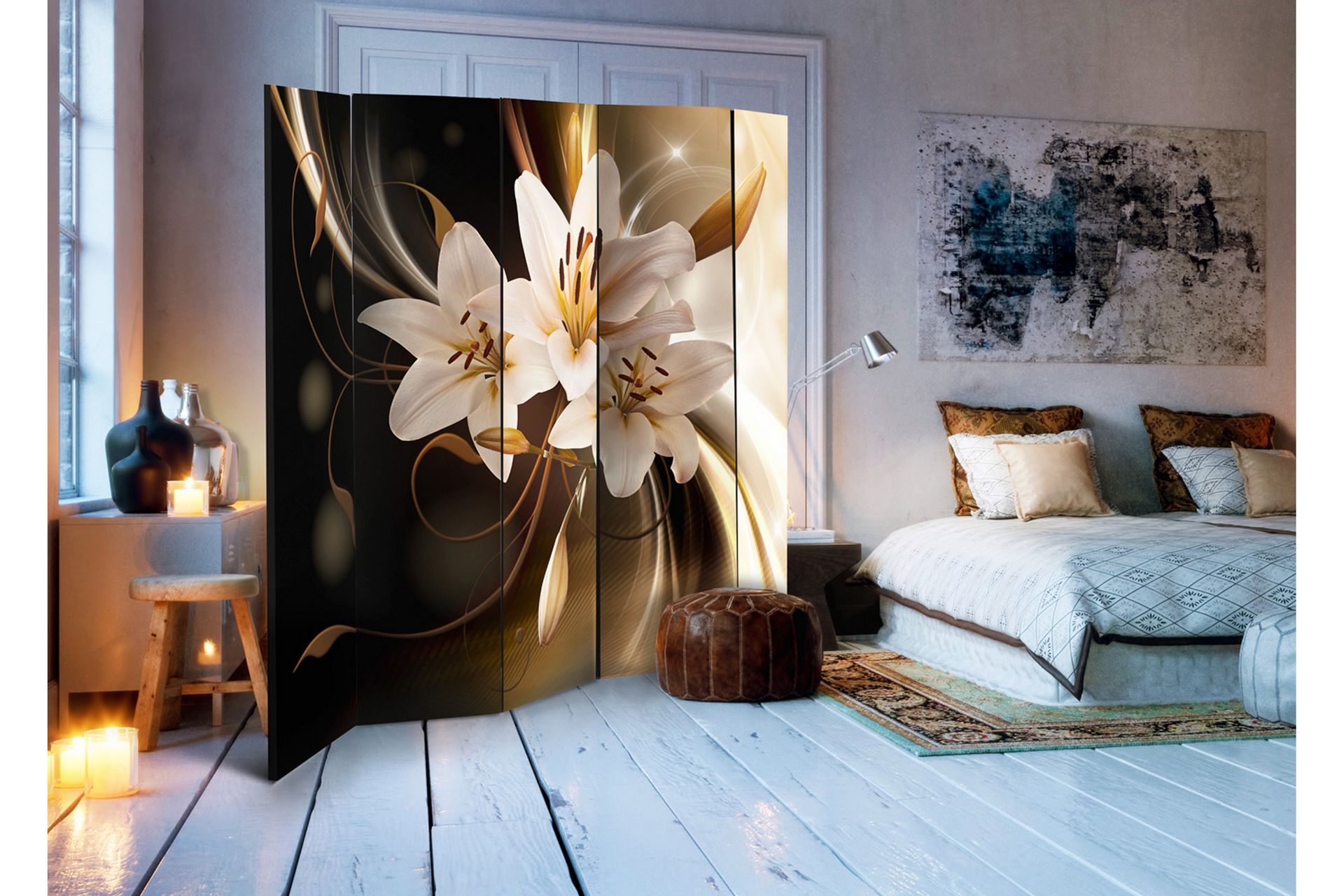 Romdeler Circle Of Light 225x172 - Artgeist sp. z o. o. - Innredning - Romdelere - Bretteskjerm