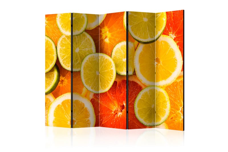 Romdeler Citrus Fruits II - Artgeist sp. z o. o. - Bretteskjerm - Romdelere