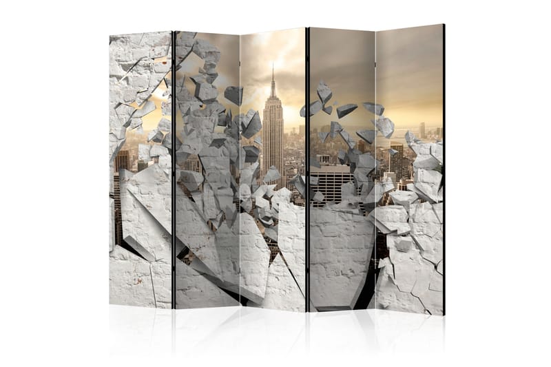 Romdeler City Behind The Wall 225x172 - Artgeist sp. z o. o. - Innredning - Romdelere - Bretteskjerm