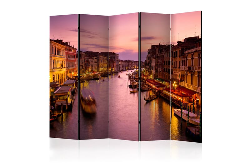 Romdeler City of Lovers, Venice by Night II - Artgeist sp. z o. o. - Innredning - Romdelere - Bretteskjerm