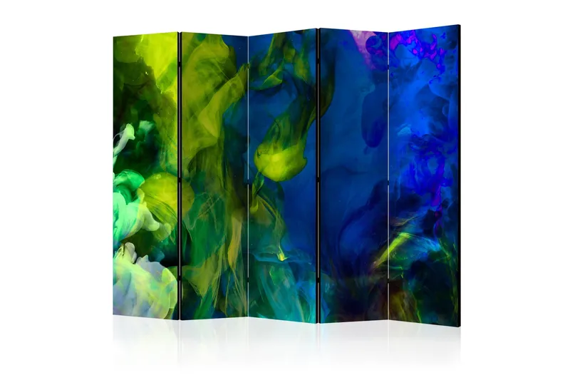 Romdeler - Colored flames II II 225x172, Artgeist sp. z o. o.