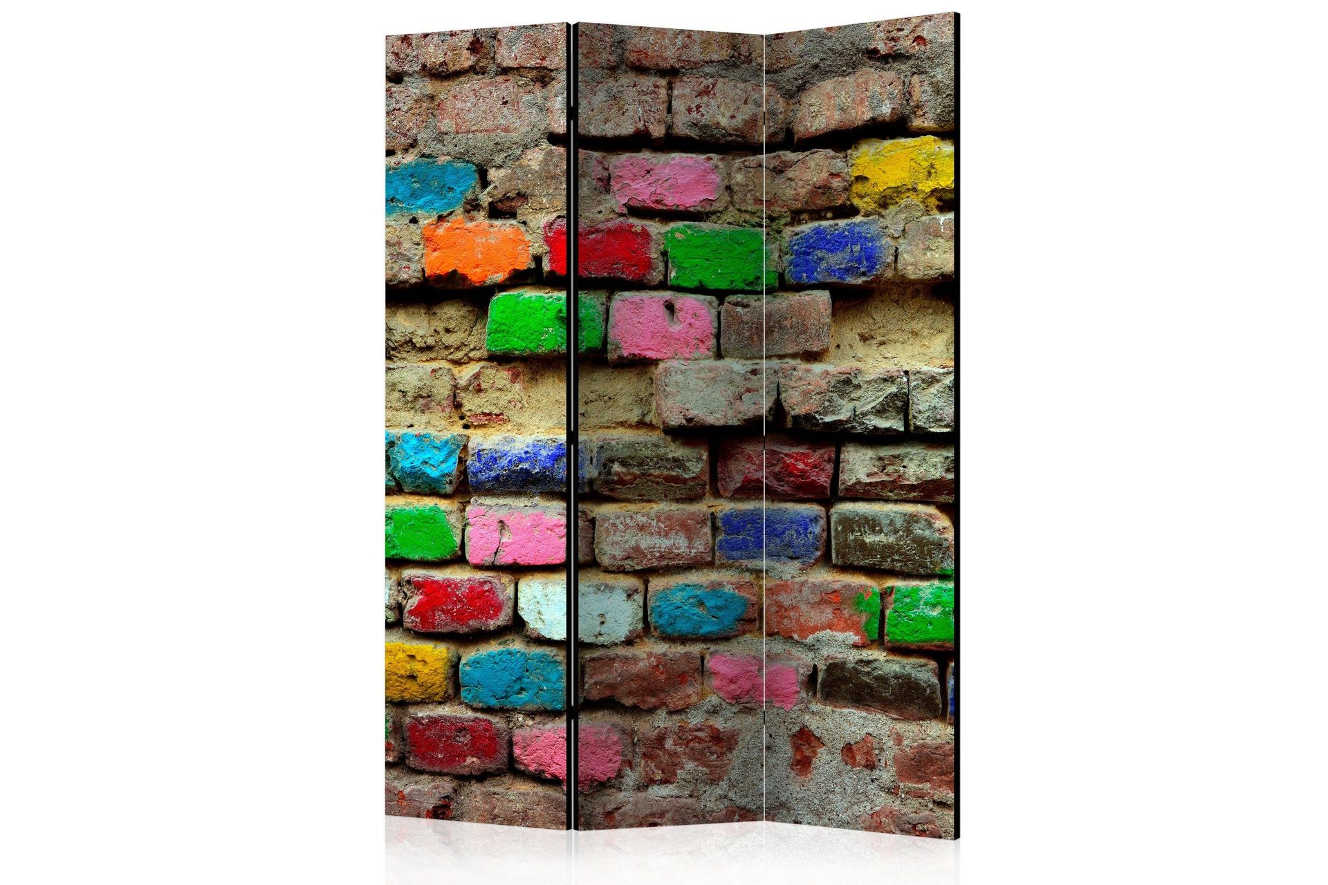 Romdeler - Colorful Bricks 135x172 - Artgeist sp. z o. o.