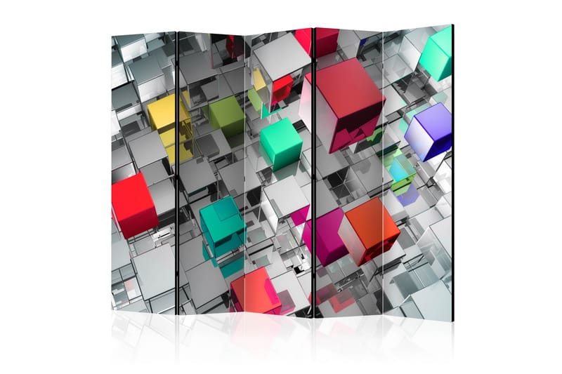 Romdeler - Colors of Metal II 225x172 - Artgeist sp. z o. o. - Innredning - Romdelere - Bretteskjerm