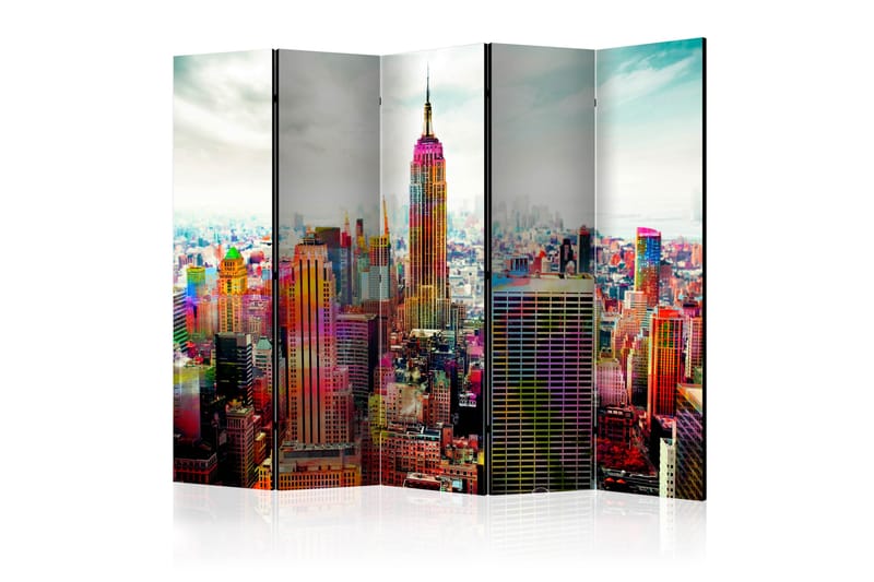 Romdeler Colors of New York City II - Artgeist sp. z o. o. - Innredning - Romdelere - Bretteskjerm