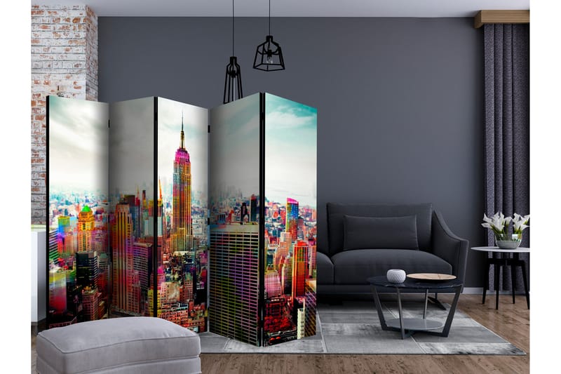 Romdeler Colors of New York City II - Artgeist sp. z o. o. - Innredning - Romdelere - Bretteskjerm