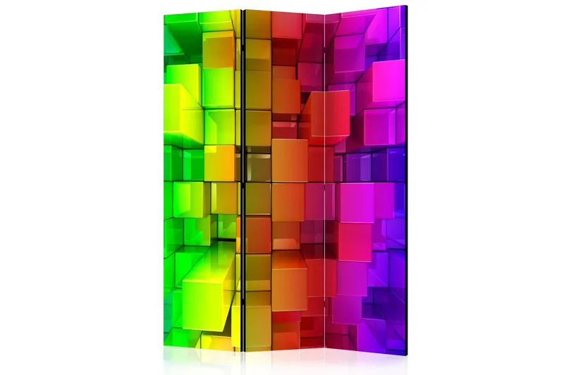 Romdeler - Colour jigsaw 135x172, Artgeist sp. z o. o.