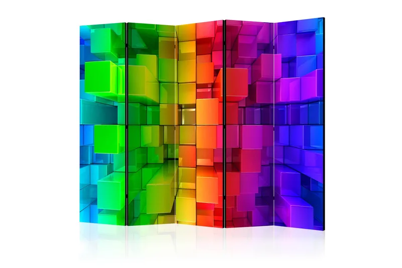 Romdeler - Colour Jigsaw II 225x172, Artgeist sp. z o. o.