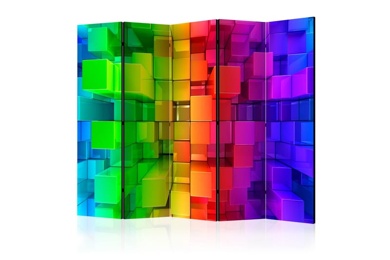 Romdeler - Colour Jigsaw II 225x172, Artgeist sp. z o. o.