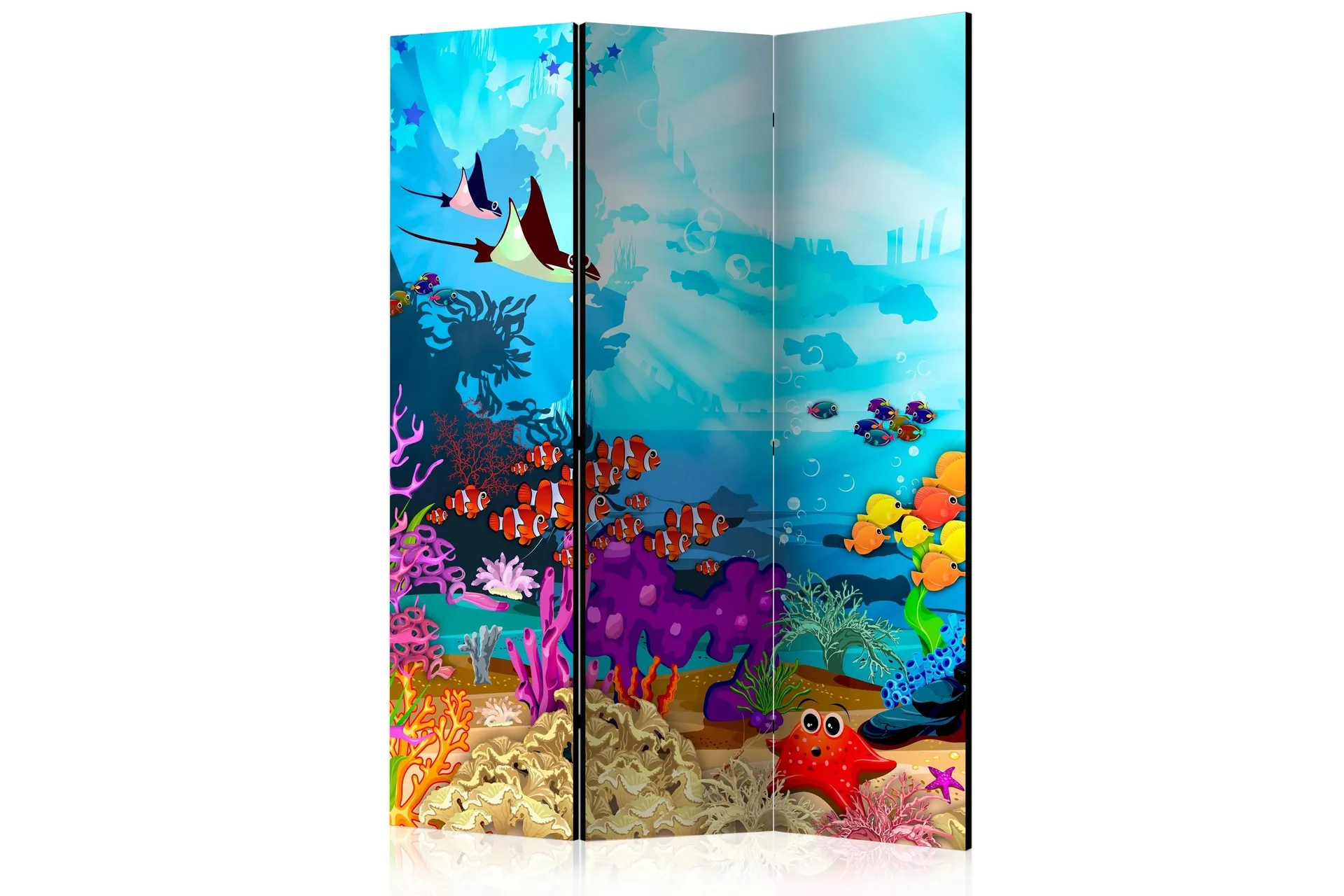Romdeler - Colourful Fish 135x172 - Artgeist sp. z o. o.