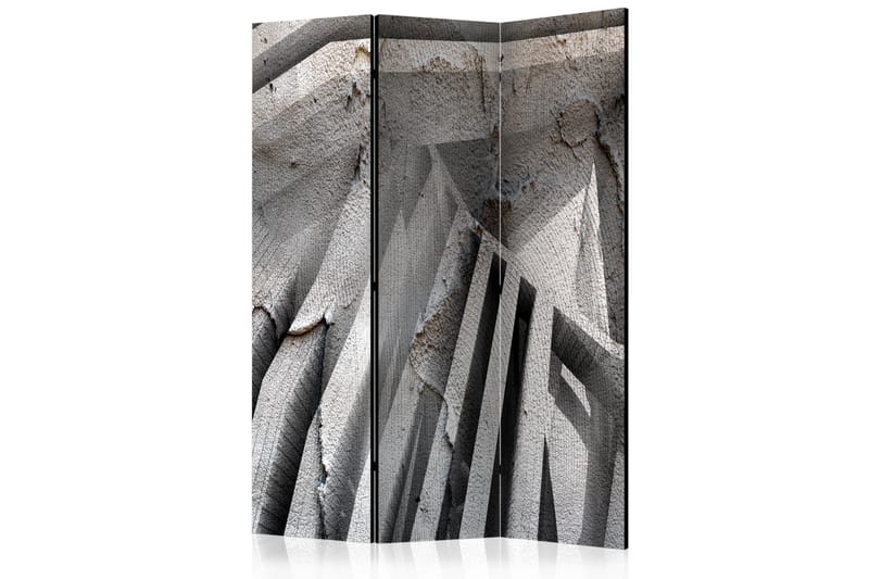 Romdeler - Concrete 3D 135x172 - Artgeist sp. z o. o. - Bretteskjerm - Romdelere