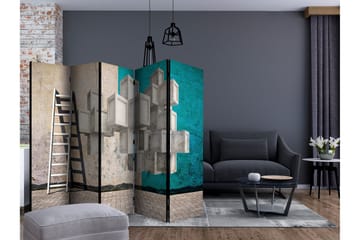 Romdeler - Concrete blocks II 225x172 - Artgeist sp. z o. o. - Innredning - Romdelere - Bretteskjerm